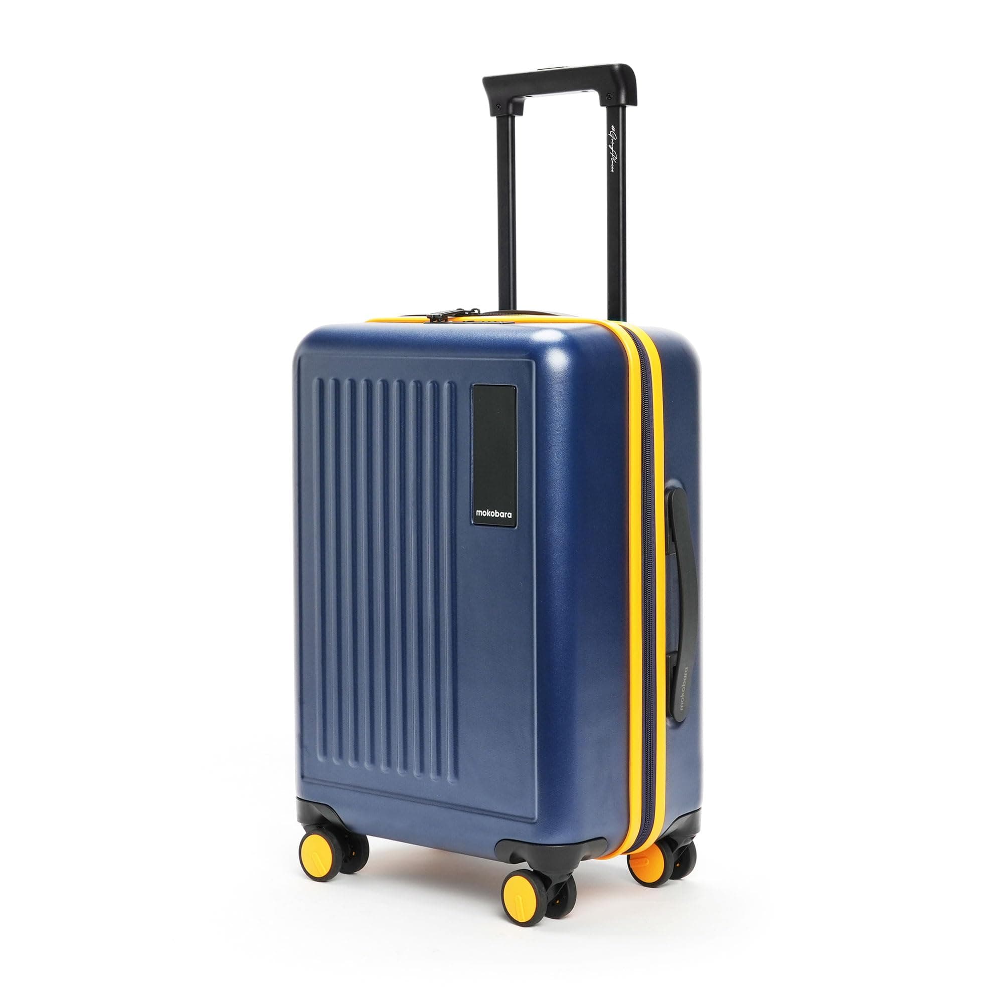 MOKOBARA The Transit Luggage Poly-Carbonate Hard Sided 8 Silent Ninja Wheels for Travelling (We Meet Again Sunray (Limited Edition), Cabin)