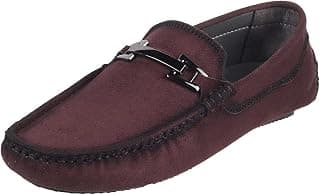Mochi Genx Men's Casual Comfort Metal Trim Stylish Loafers