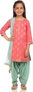 BIBA Girls Salwar Suit Set