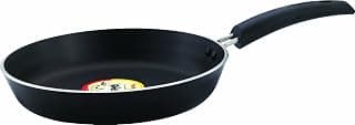 Pigeon by Stovekraft Non-Stick Aluminium Fry Pan (Black, 26cm)