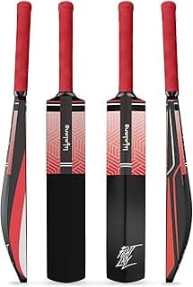 Lifelong Cricket Bat | 28 Inches Plastic Cricket Bat for Soft Tennis Ball | Lightweight Fiber, Hard Plastic, Anti-Slip Grip | Ideal for Kids, Practice, Turf (8-12 yrs)