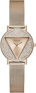 GUESS Stainless Steel Analog Rose Gold Dial Women's Watch-Gw0671L3, Band Color-Rose Gold