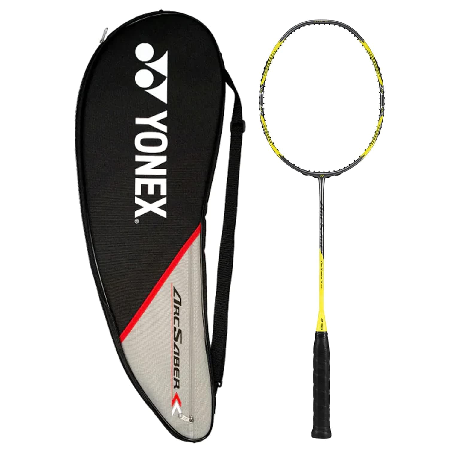 Yonex Badminton Racquet Arcsaber 7 Pro Grey Yellow