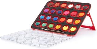 Camel ColorPad Watercolor Cake with Paint Brush | 24 Shade Set | Vibrant Colors | Portable Design for Outdoor Art & Competitions | Ideal for Students