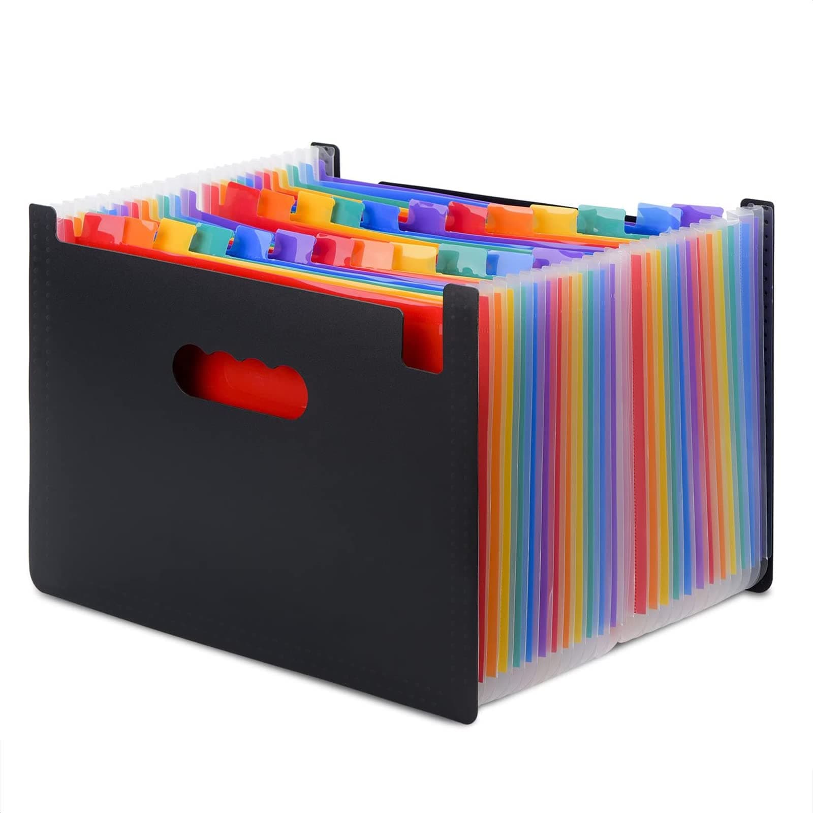 File Holder for Documents A4 Size, Document Organizer File for Certificates and Documents, Large Capacity File Folder, Office File for Students, Home and Office Use Expanding File Folder