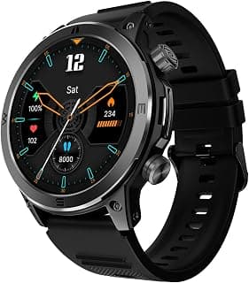 Noise Noise Endeavour (Smartchoice) Rugged Design 1.46" AMOLED Display Smart Watch, BT Calling, SoS Feature, Rapid Health & 100+ Sports Modes- (Black)