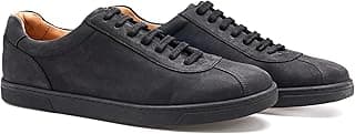 Symbol Premium Mens Smart Casual Nubuck Leather Sneakers