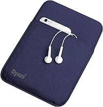Dyazo 9-11.6 Inch Tablet Sleeve Bag | Soft Fleece Protective Case with Front Pocket | Water-Resistant Cover | Compatible for iPad Pro/Air/10th Gen, Samsung Tab S9/S8, Xiaomi Pad, OnePlus Pad (Blue)