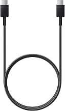 Samsung Original Type C to C Cable - 3.28 Feet (1 Meter), Black
