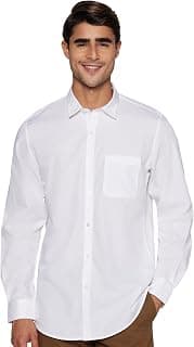 Peter England Men's Slim Fit Full Sleeve Cotton Solid Casual Shirt with Pocket