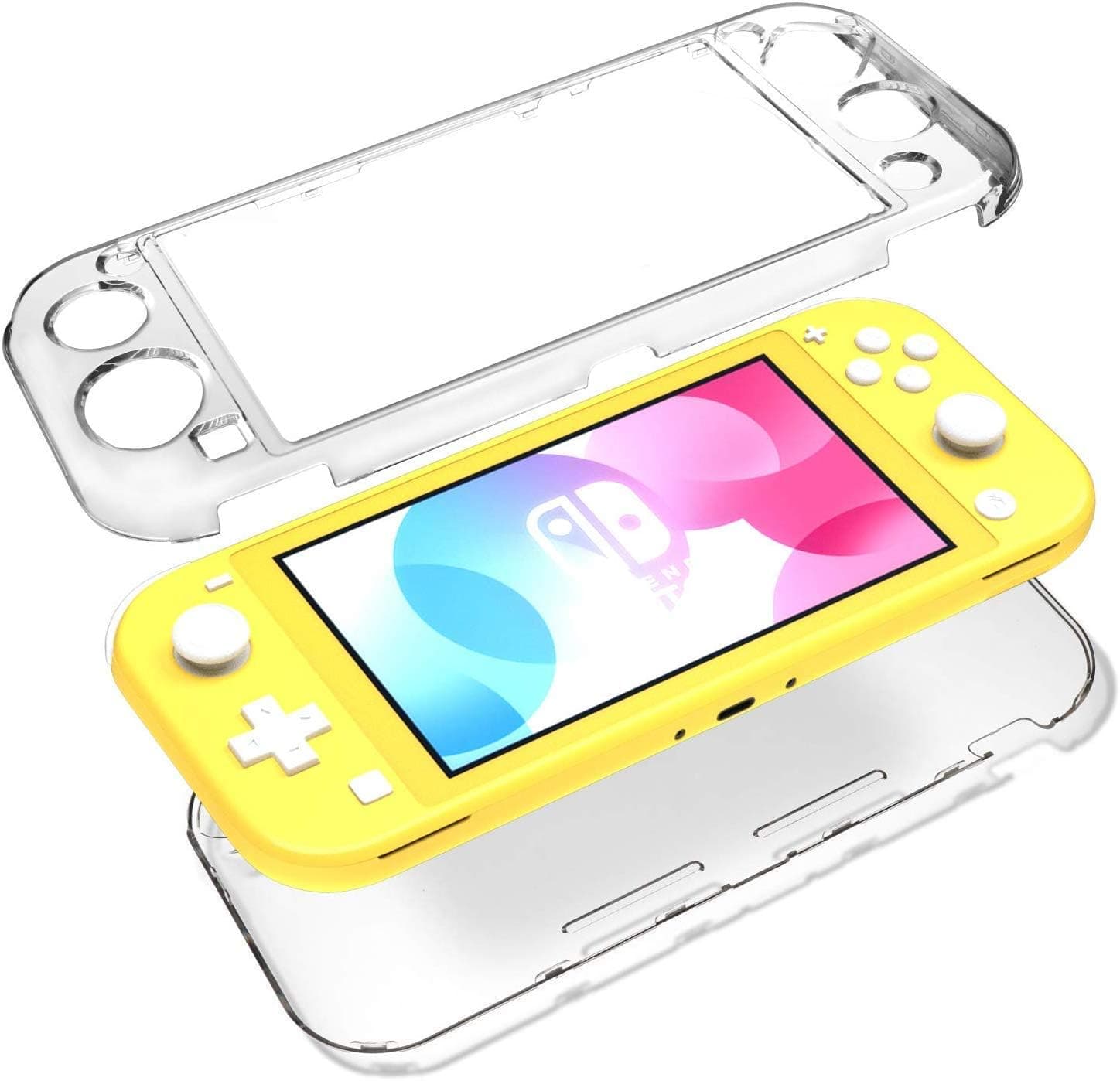 New World Crystal case Protective Case Cover for Nin-tendo Switch Lite, Hard Clear Crystal Case for Nin-tendo Switch Lite