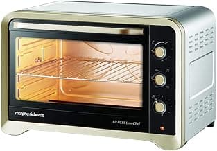 Morphy Richards 60RCSS Luxe Chef OTG | Convection and Rotisserie Function | Large Capacity 60L | Gold | 2 Year Product Warranty