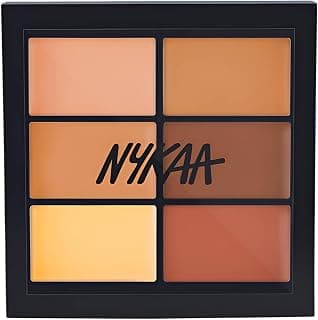 Nykaa Conceal and Correct Matte Palette Cream for Acne Prone Skin Medium 02