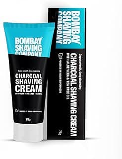 Bombay Shaving Company Charcoal Shaving Cream - 78grams, Black