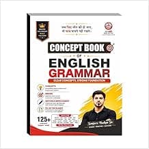 Concept Book of English Grammer Book By Ankit Bhati Sir & Sanjeev Thakur sir RWA , 125+ Concepts, SSC/Defence/Banking Competitive Exams, Bilingual
