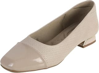 Metro Women'sSlip On Closure Casual - Bellies with Block Heel