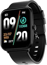 Fire-Boltt Ninja Call Pro Bluetooth Calling Smart Watch, 1.69″ HD Display,Dual Chip,AI Voice Assistant, 120+ Sports Modes, SpO2 & Heart Rate Monitor, Fitness Tracker Smartwatch for Men & Women - Black