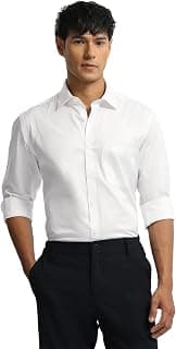 Arrow Men's Liberty Classic fit Solid Italian Elegance Shirt