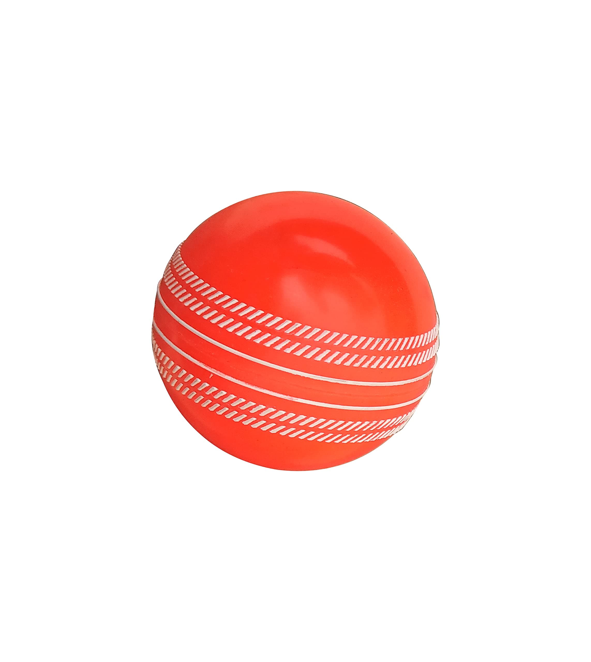 BOLDUP Rubber Synthetic Cricket Ball I10 Cricket Synthetic Ball, Best Practice Poly Hard Balls for Indoor and Outdoor Training ORANGE1PC Ball