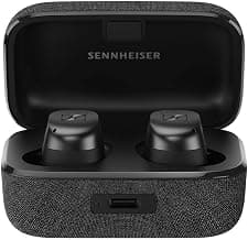 Sennheiser MOMENTUM True Wireless 3 Earbuds-Flagship TrueResponse Drivers,Adaptive ANC, Anti‑Wind+Transparency Modes,28H Battery,Fast Wireless Charging,6-Mics for Clear Voice,IPX4,1Y Warranty-Graphite
