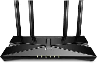 TP-Link Archer AX23 AX1800 Dual-Band Wi-Fi 6 Router (1800 Mbps Speed Gigabit Wireless | Beamforming OFDMA | Next-Gen Platform Dual-Core CPU | One Mesh Easy Setup) Black