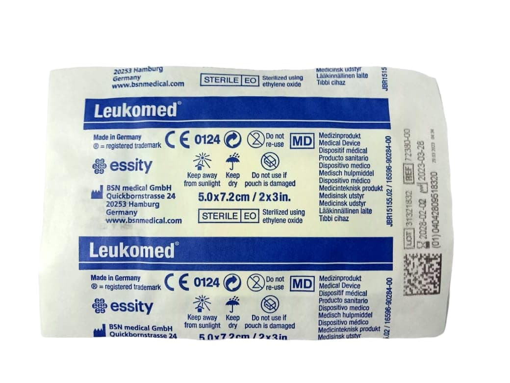 JOMED Leukomed Absorbent Wound Dressing, Size : 5.0X7.2-10/ Pkt