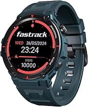 Fastrack Xtreme PRO Smartwatch with 1.43" AMOLED Display with 466 * 466 Pixel Resolution|SingleSync BT Calling|AI Voice Assistant|100+ Sports Modes and Watchfaces|Upto 5 Day Battery|IP68