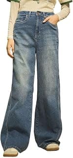 Flying Machine K-Street X High Rise Baggy Fit Tinted Jeans