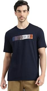 United Colors of Benetton Relaxed Fit Round Neck Printed T-Shirt - 26P3099J3021IN22