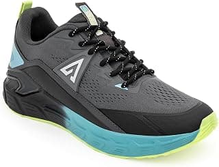 Red Tape Ozark Trail Running Shoes for Men in Black & Blue | Low-Cut Outdoor