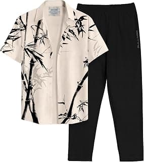 BULLMER Clothing Set with Trendy Shirt & Pants Co-ords for Men
