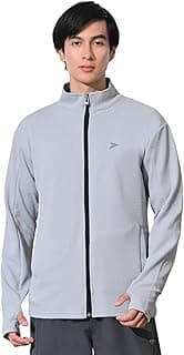 FITINC Sportswear Sunscreen Jacket for Men | Anti-UV Sun Protection, Thumb Hole & CoolRush Tech – Gym, Running & Outdoor Activewear