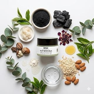 Advanced Night Repair Cream for Face (15g) | Anti-Aging Moisturizer with Deep Hydration | Reduces Wrinkles & Fine Lines | Skin Repair & Brightening Night Cream | For All Skin Types