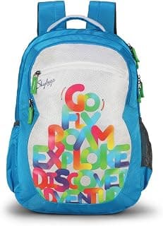 Skybags Bingo Plus 35.9856 Ltrs Blue School Backpack (SBBIP05BLU)
