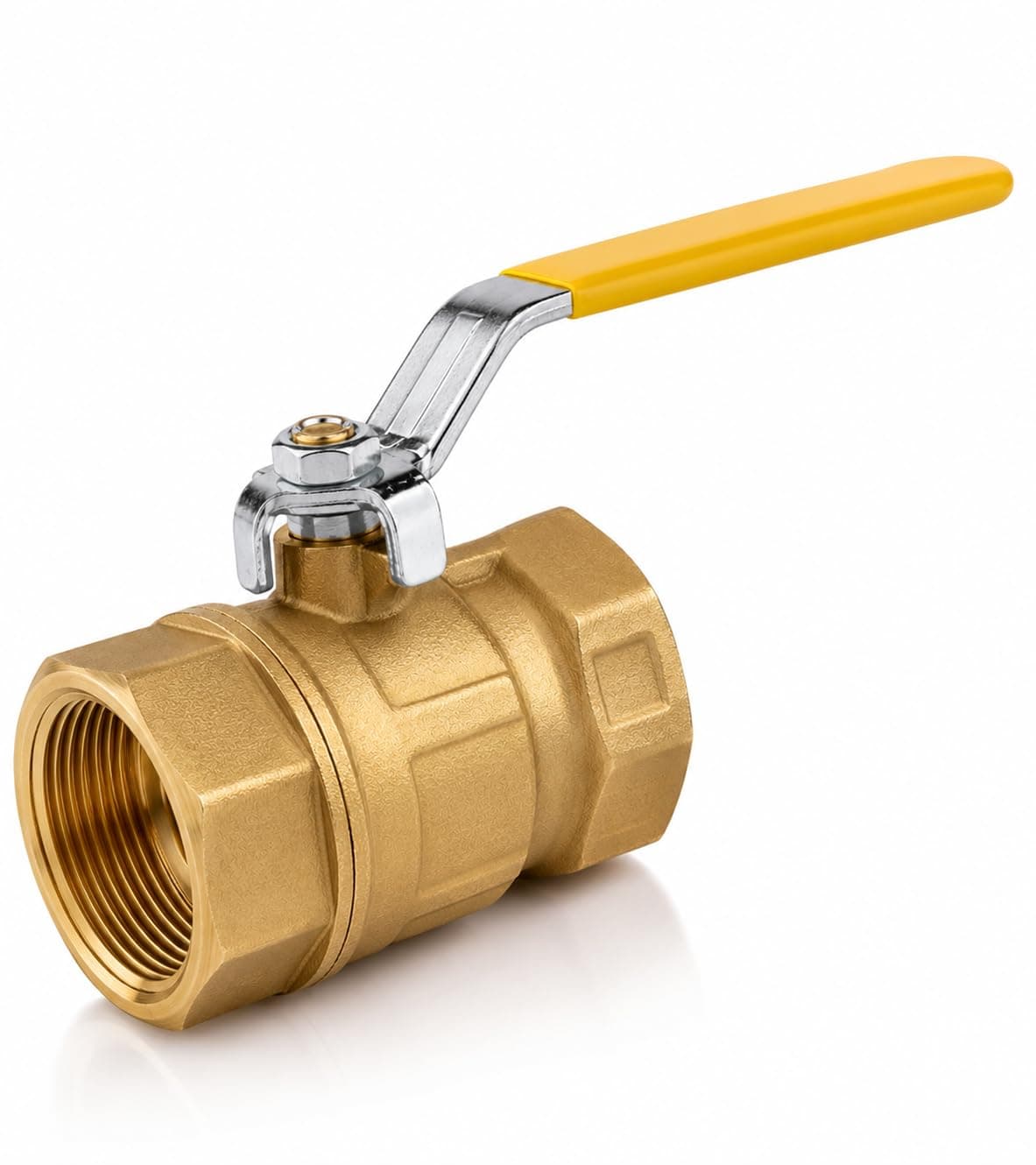 HPF Brass Ball Valve (25 mm) 1" inch (Made in India) (1)