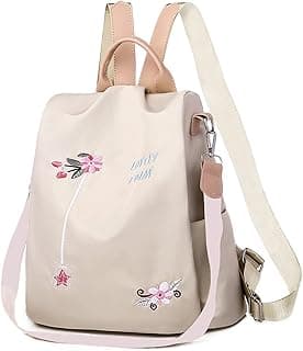 IRMAO 2021 New Flower Embroidered Artistic National Style Oxford Small Capacity Women's Bag Generation Backpack