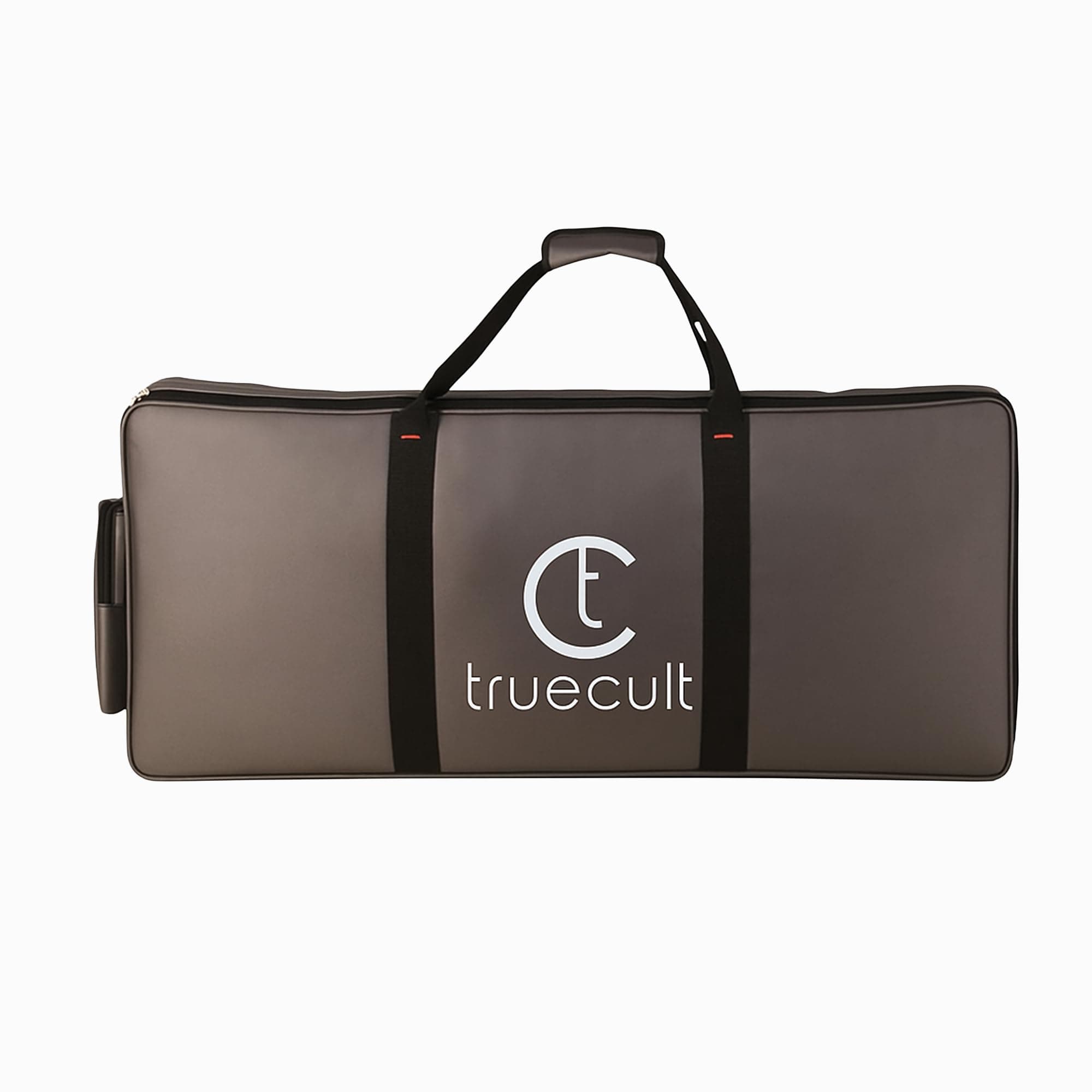 True Cult Polyester, Travel Accessories Keyboard Gig Bag/Cover for 61-Keys Yamaha Or Casio Keyboard Material, Easy to Carry with Grip Handle/Strong Durable Material (Grey)