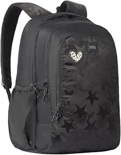 Wildcraft Wiki Prism 40 Backpack for Boys & Girls | 40 Ltr with 3 Compartments, Padded Shoulders, Bottle Holder | Best for Books, Stationery, Lunch Box & Essentials