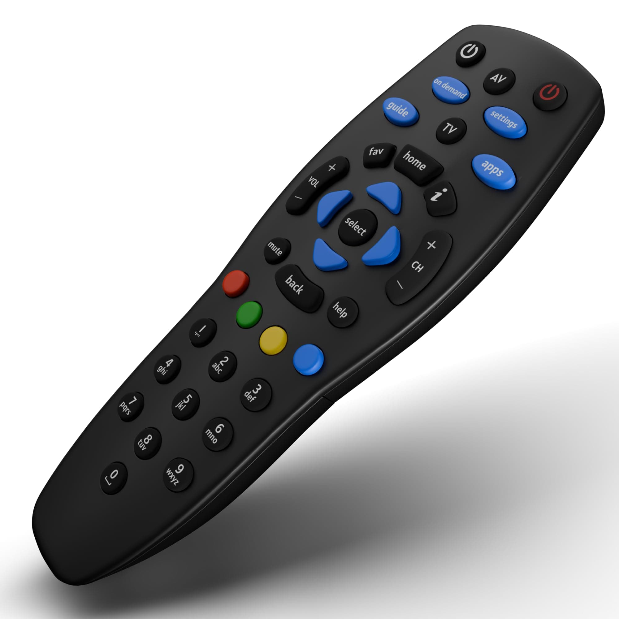 ZdalaMit Original Remote Control Compatible for Tata Sky/Tata Play Set Top Box SD/HD