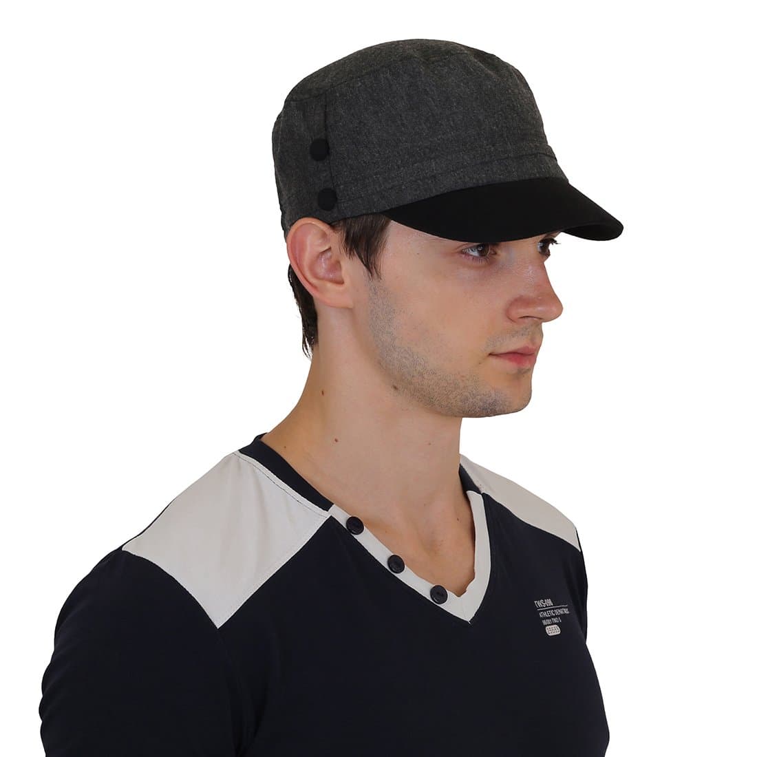 NEON ROCK Men & Women Four Button Stylish Premium Cotton Cap,Hat for Summer, Winter, Spring, Autumn and All Activities, Freesize Pack of 1