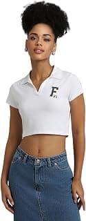 FOREVER 21 Women Graphic Regular Fit Crop Top