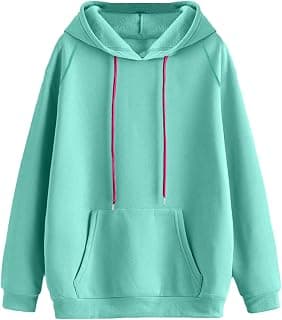 JUNEBERRY Cotton Fleece Regular Fit Solid Sweatshirt Winter Wear Jumper Full Sleeve Hoodie for Women (Sizes- S to 3XL)