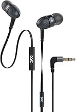 Boat BassHeads 225 in-Ear Super Extra Bass Wired Headphones, with Mic (Black)