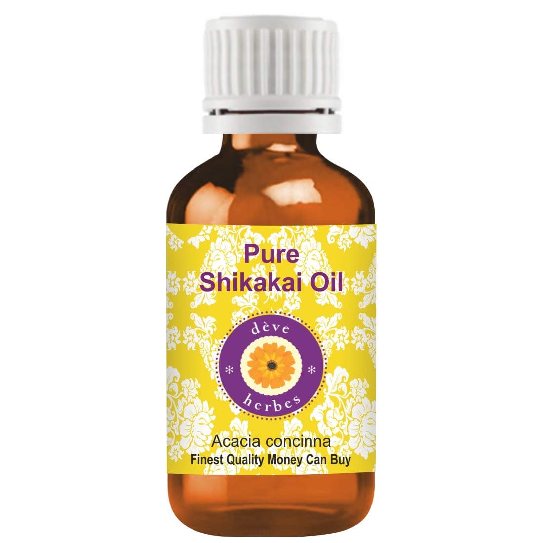 Deve Herbes Shikakai Oil (Acacia concinna) | Infused | Pure | Non-Sticky | Lightweight | For Hair Cleansing | Natural Plant Extract | Men & Women | 50ml