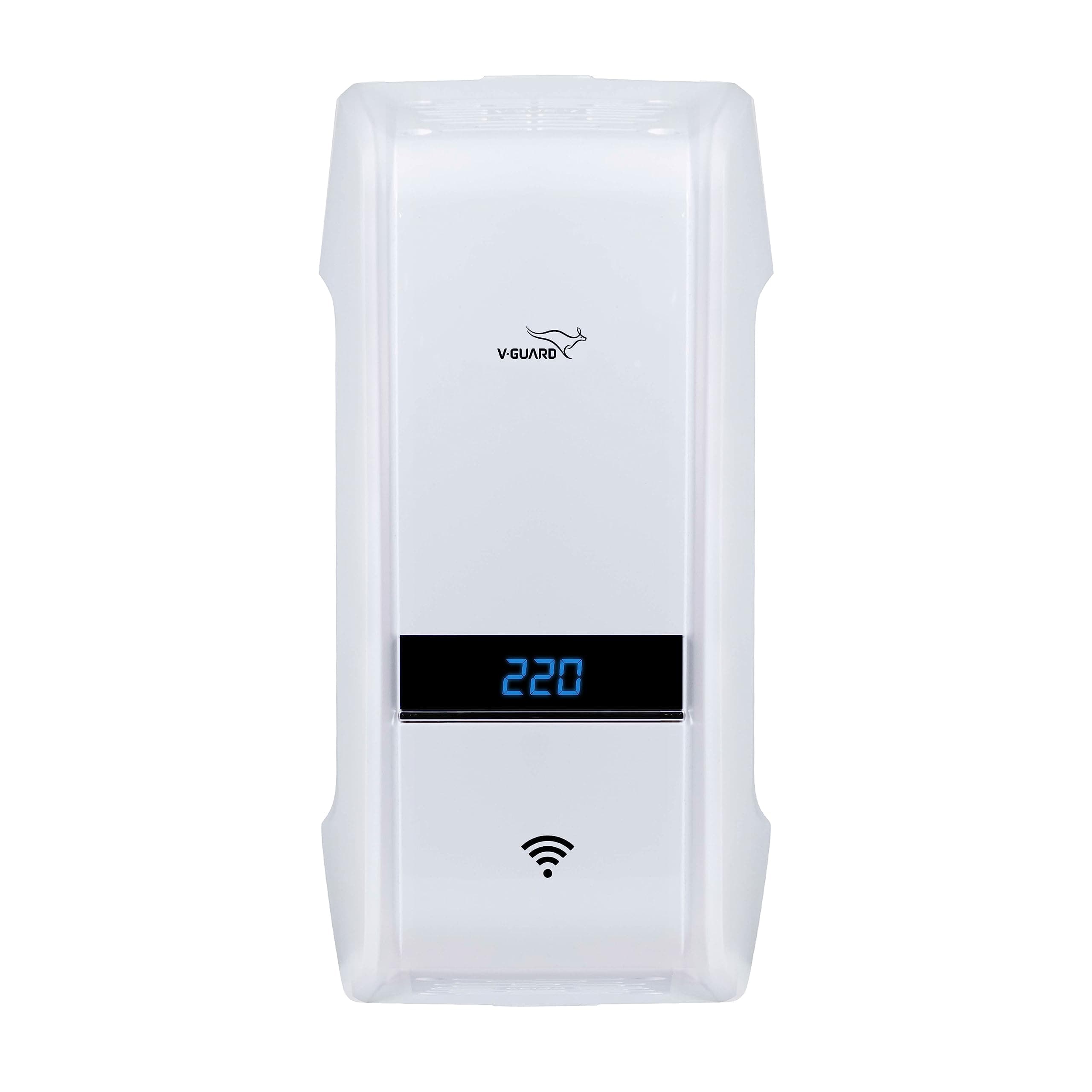 V-Guard Denor iD4 3040 Smart AC Stabilizer for Inverter AC up to 1.5 ton | Voice Control Using Google & Alexa | Smart App Feature | Filter Cleaning Notification | 3 Year Warranty by V-Guard | White