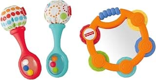 Fisher-Price Tambourine & Maracas Gift Set That Offers Shakin’, Rattlin’ and clackin’ Fun!