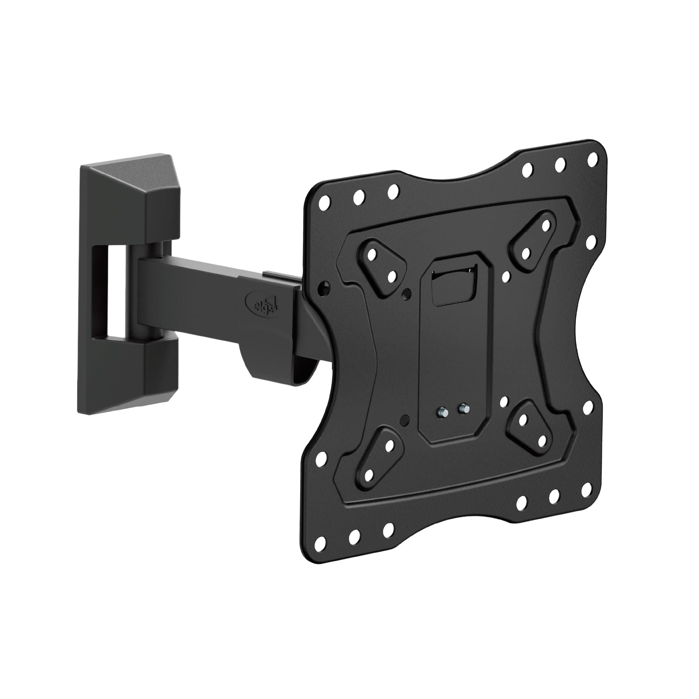 ELG Full Motion TV Wall Mount for TVs 15'' to 58'', Holds up to 66.1lbs, 6-Way Swivel Tilt Cantilever | Boost Viewing with LED/LCD/Plasma Precision | Easy Setup, Sleek Modern Look! FULL20,Black