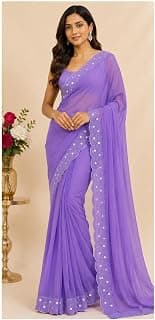 Generic Women Art Silk Saree with Printed Border and Blouse Piece*d_Saree-P5