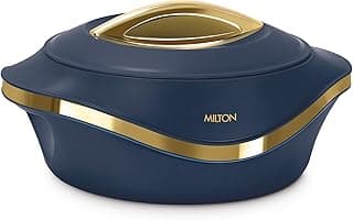 MILTON Pearl 1000 Inner Stainless Steel Casserole, 860 ml, Blue