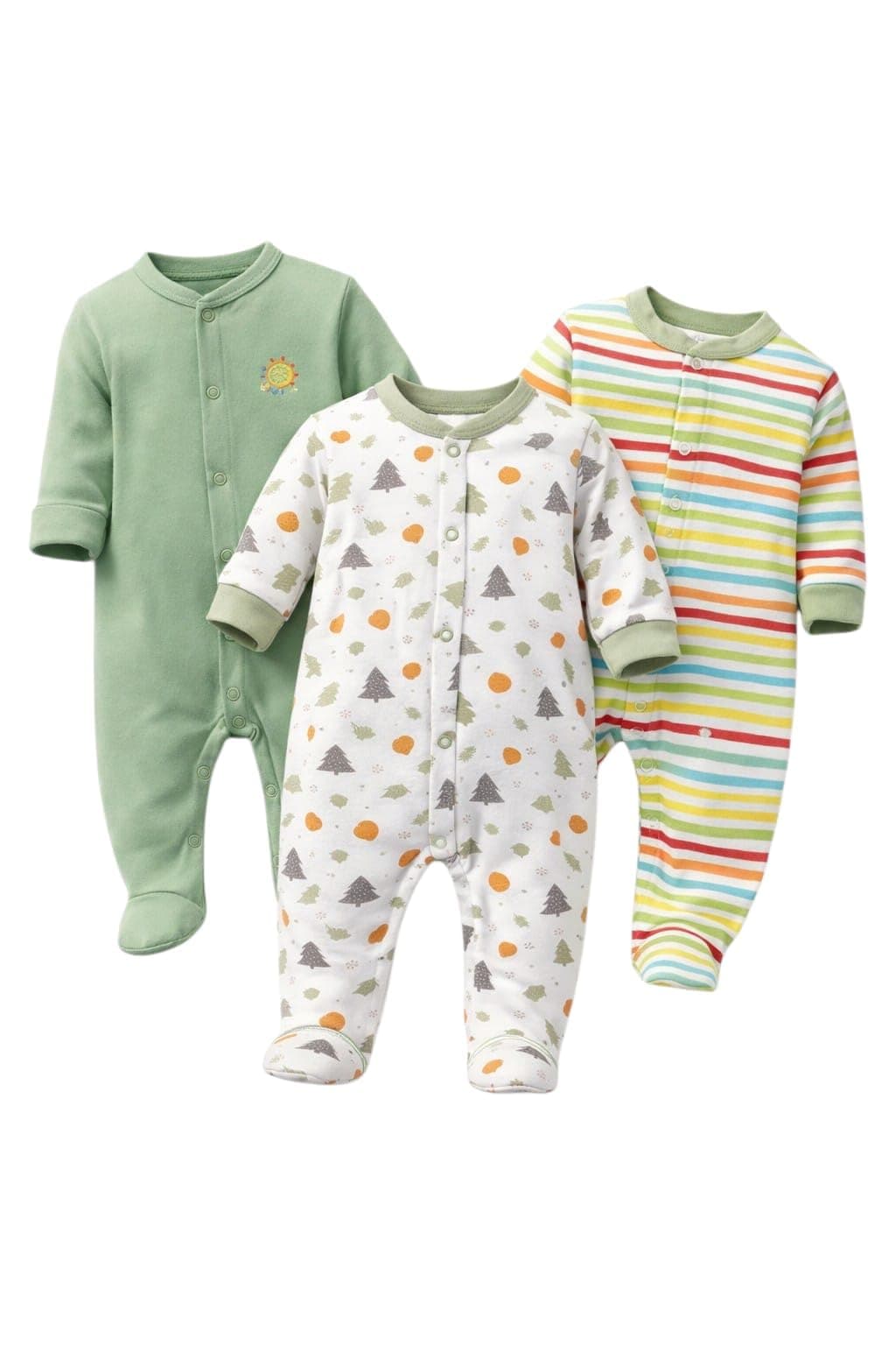 Rompers/Sleepsuits/Jumpsuit/Night Suits for Baby Boys & Girls, Infants, New Borns Pack of 3 Pec